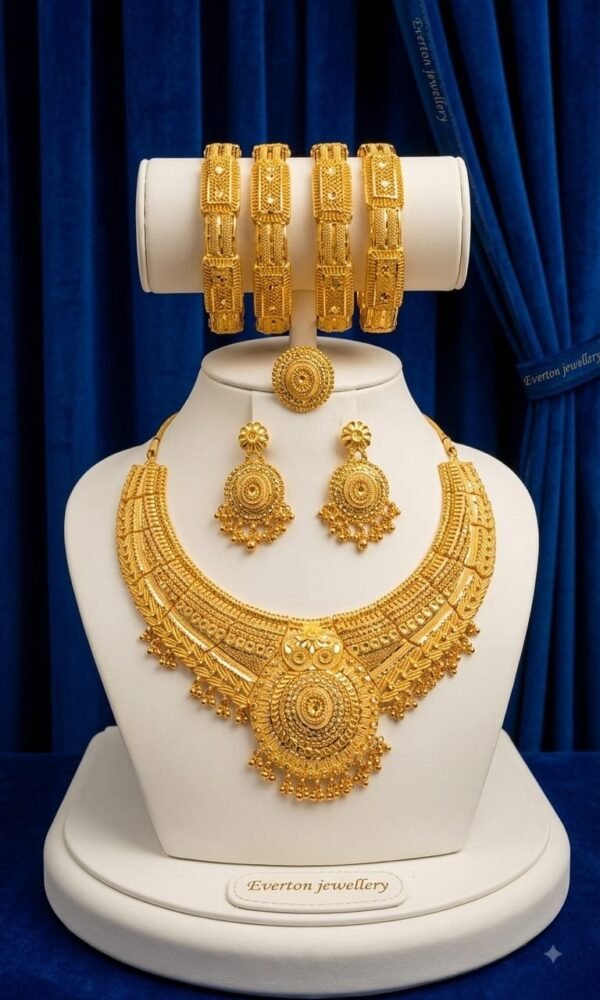 5 Gram Gold Plated Nacklace Set