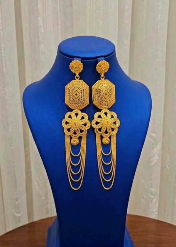 Gold Plated Earring & Ring Set