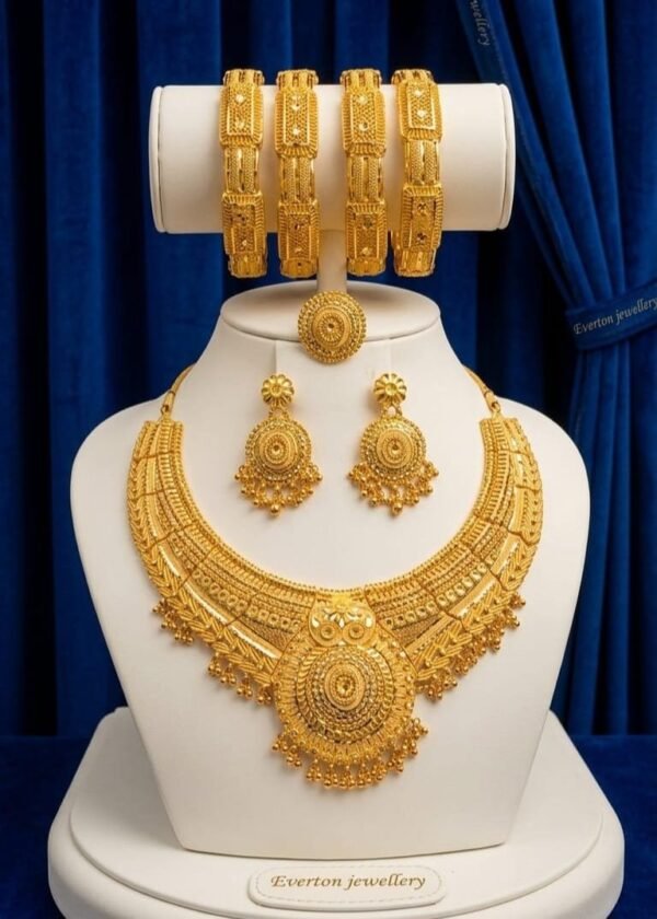 5 Gram Gold Plated Nacklace Set