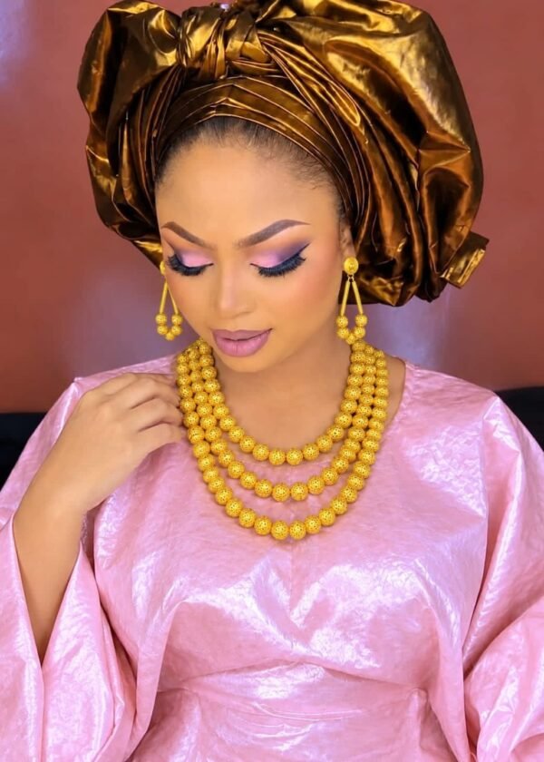 African Nglam Gold Jewellery