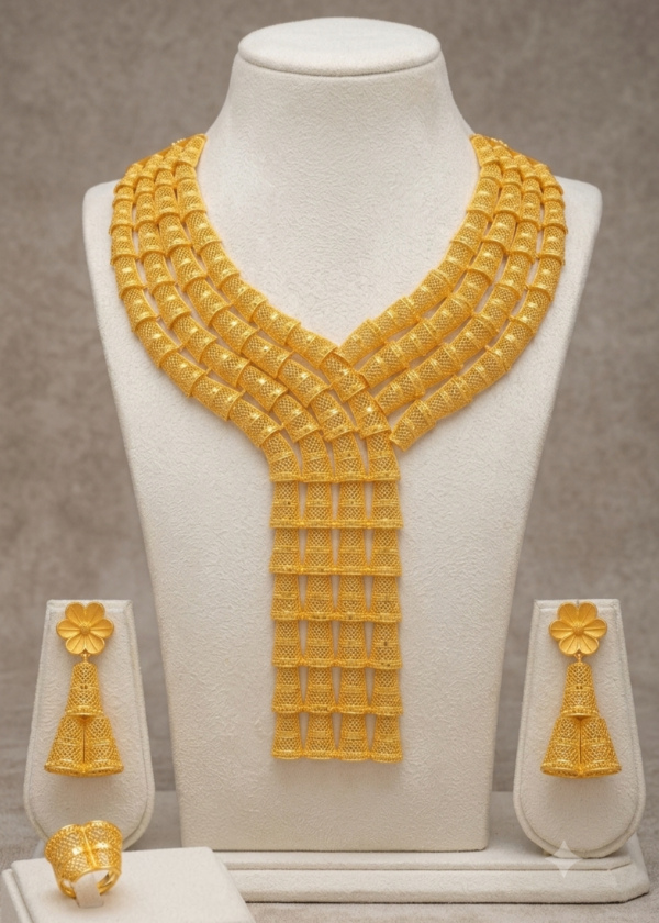 22k Gold Plated Nacklace Set