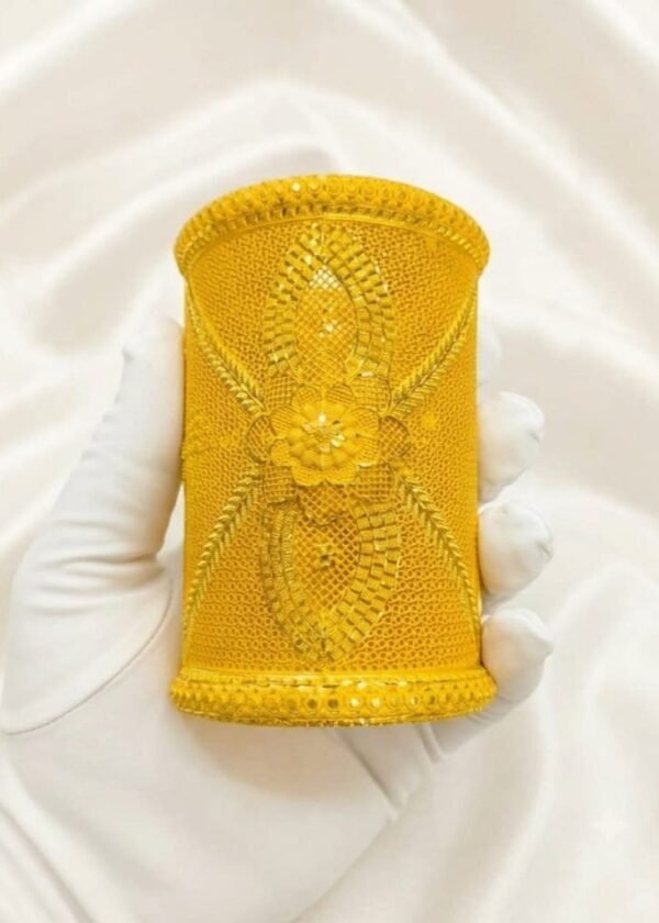 Dubai 22K Gold Plated Filigree  Bracelets