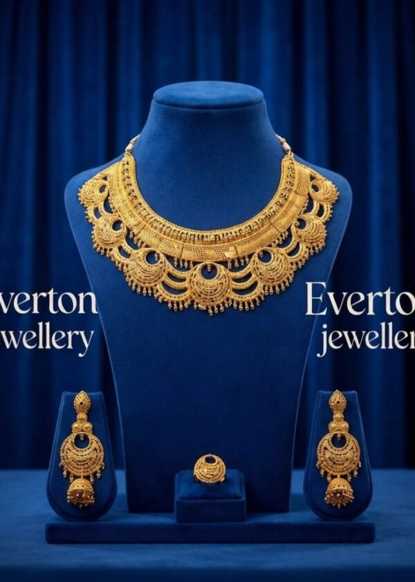 ZURI ROYAL GOLD-PLATED NECKLACE SET