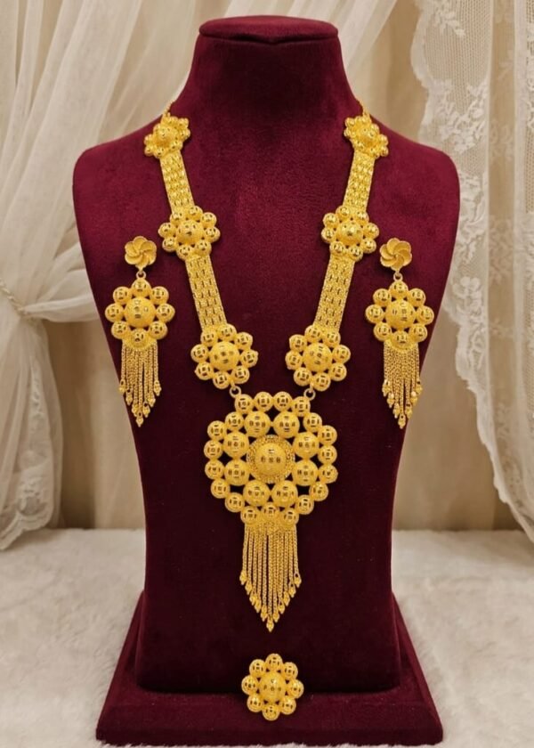 5g GOLD PLATED AFRICAN NECKLACE SET
