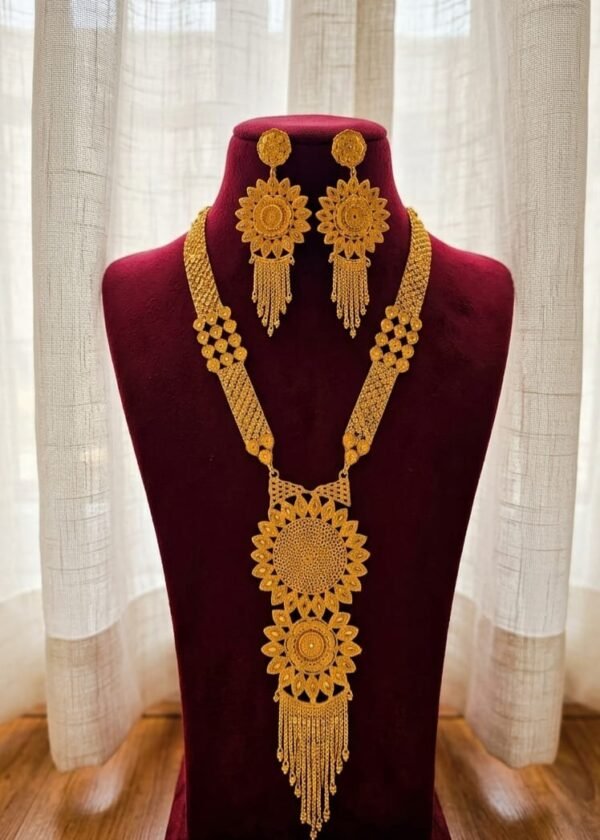 LONG 2GRAM GOLD NECKLACE SET
