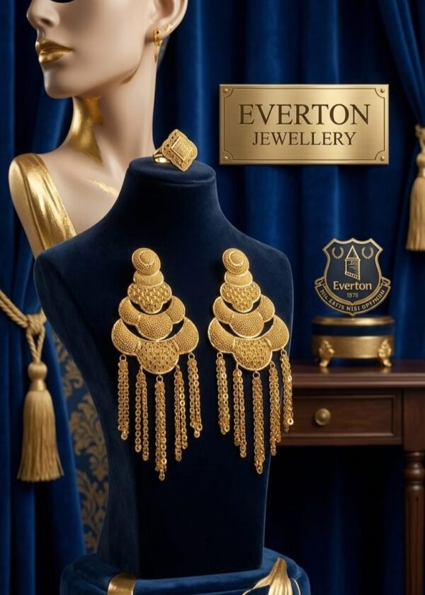 DESIGNER AFRICAN SCROLLWORK LIGHTWEIGHT EARRINGS