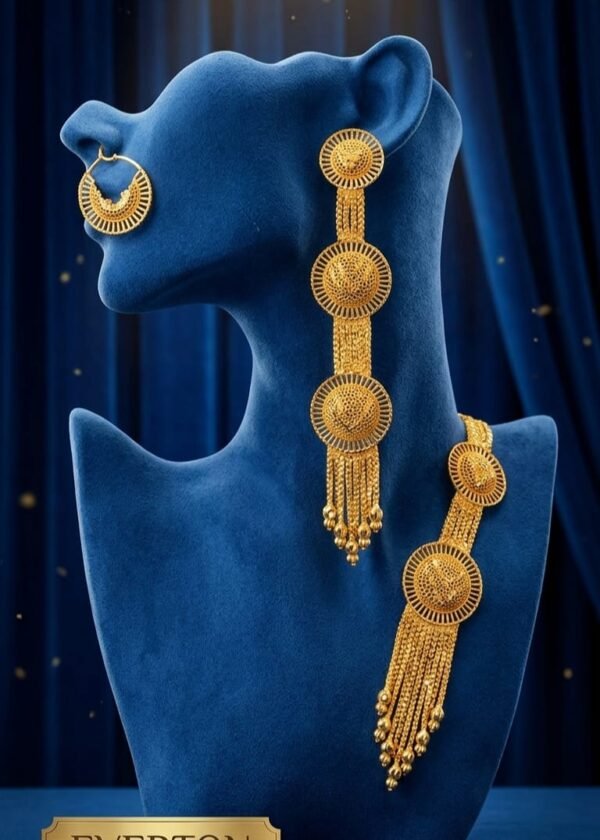 Royal Adorn Gold Earrings (22k ,5g)