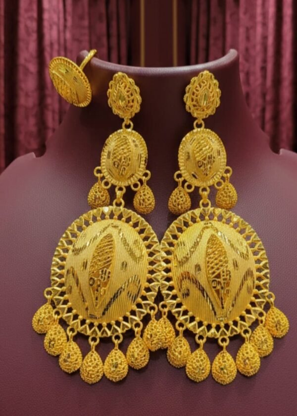 Zulu Heritage Earrings with Ring