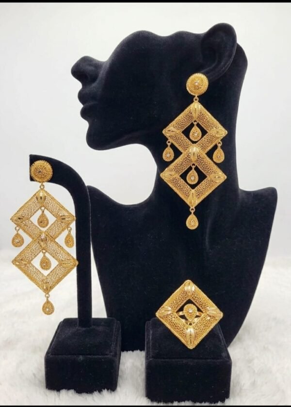 Royal Gold Plated Earrings