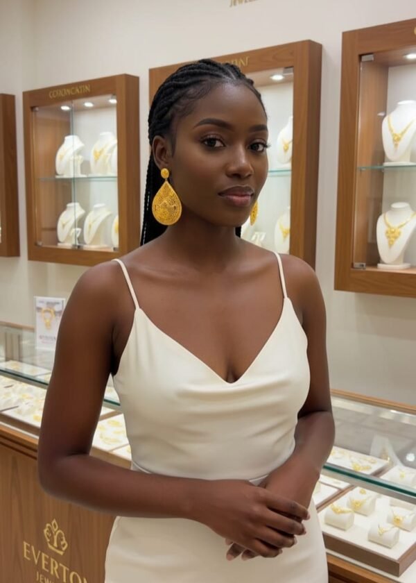 Savanna Chic Earrings 5g gold plated