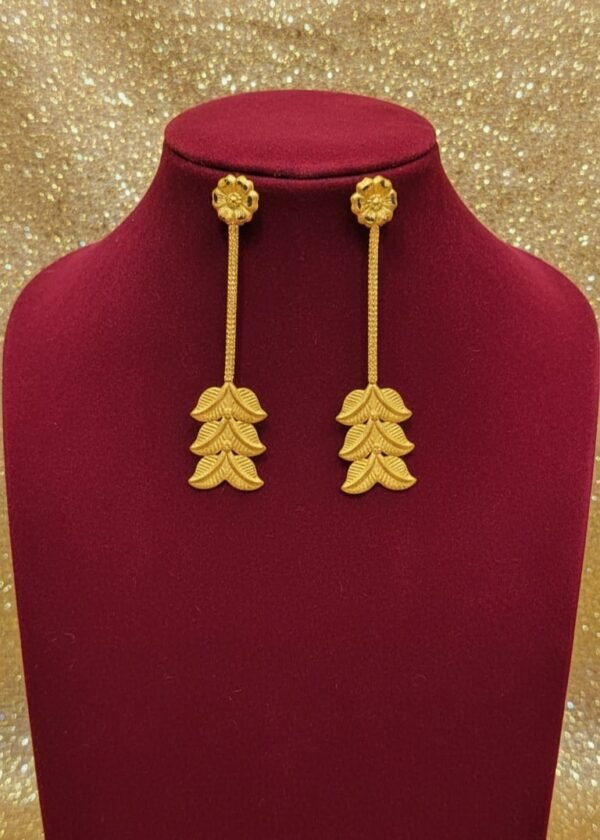 African ethnic charm earrings