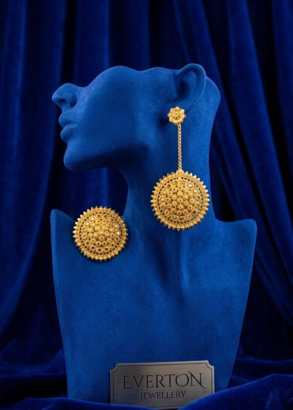 Aurelia Tribal gold earrings